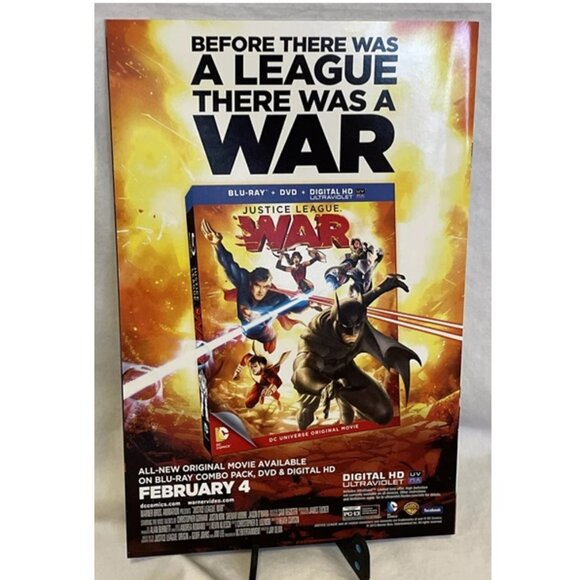 Forever Evil Justice League Vol 2 #28 Forever Worthy 2014 Textless Cover Geoff J - Picture 2 of 9